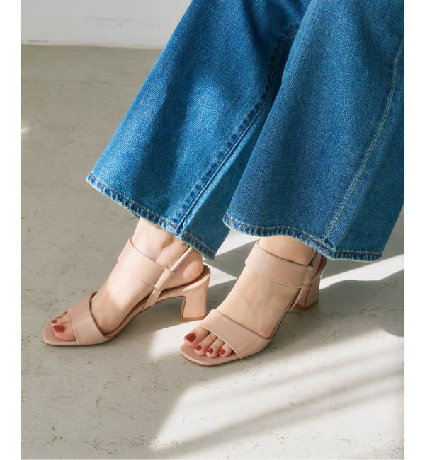  「《追加予約》6cmゴムストラップサンダル」|サンダル|