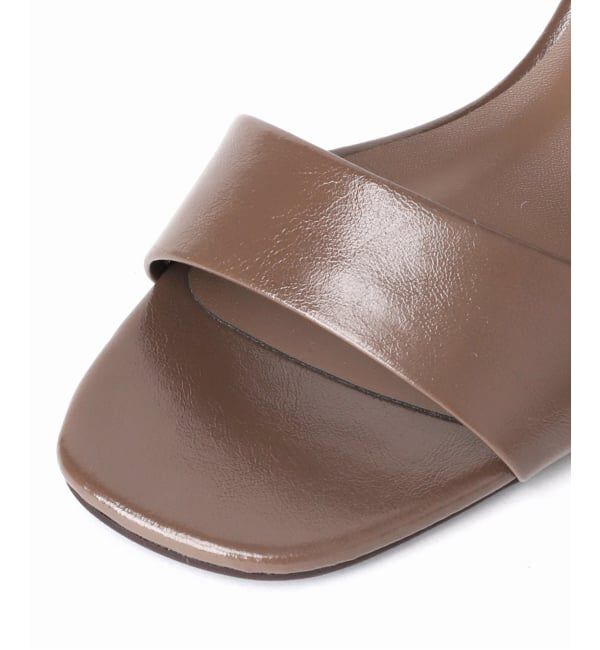  「《追加予約》6cmゴムストラップサンダル」|サンダル|