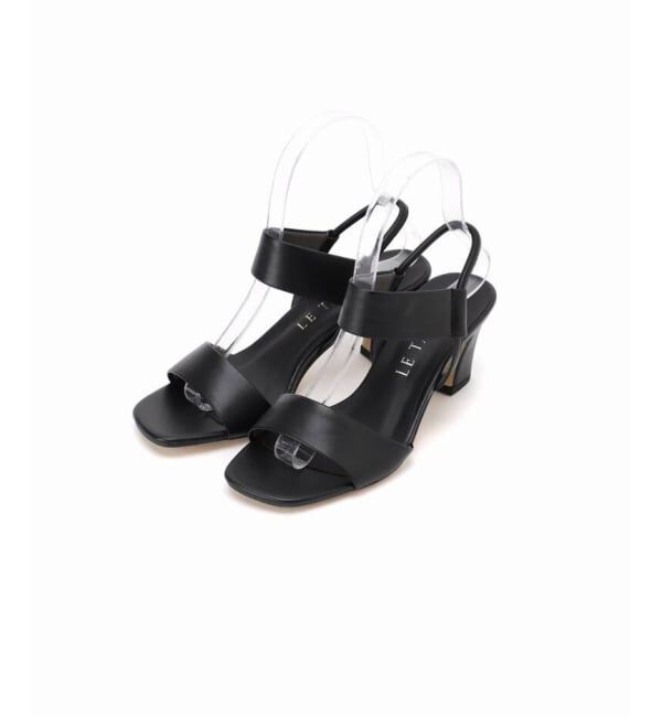  「《追加予約》6cmゴムストラップサンダル」|サンダル|