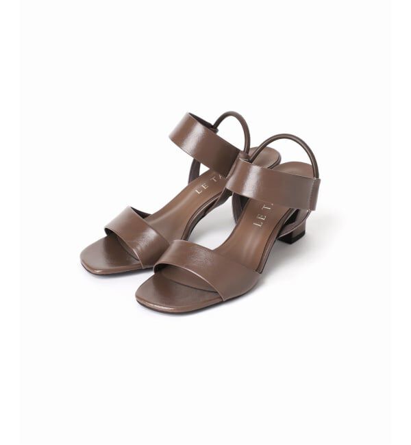  「《追加予約》6cmゴムストラップサンダル」|サンダル|