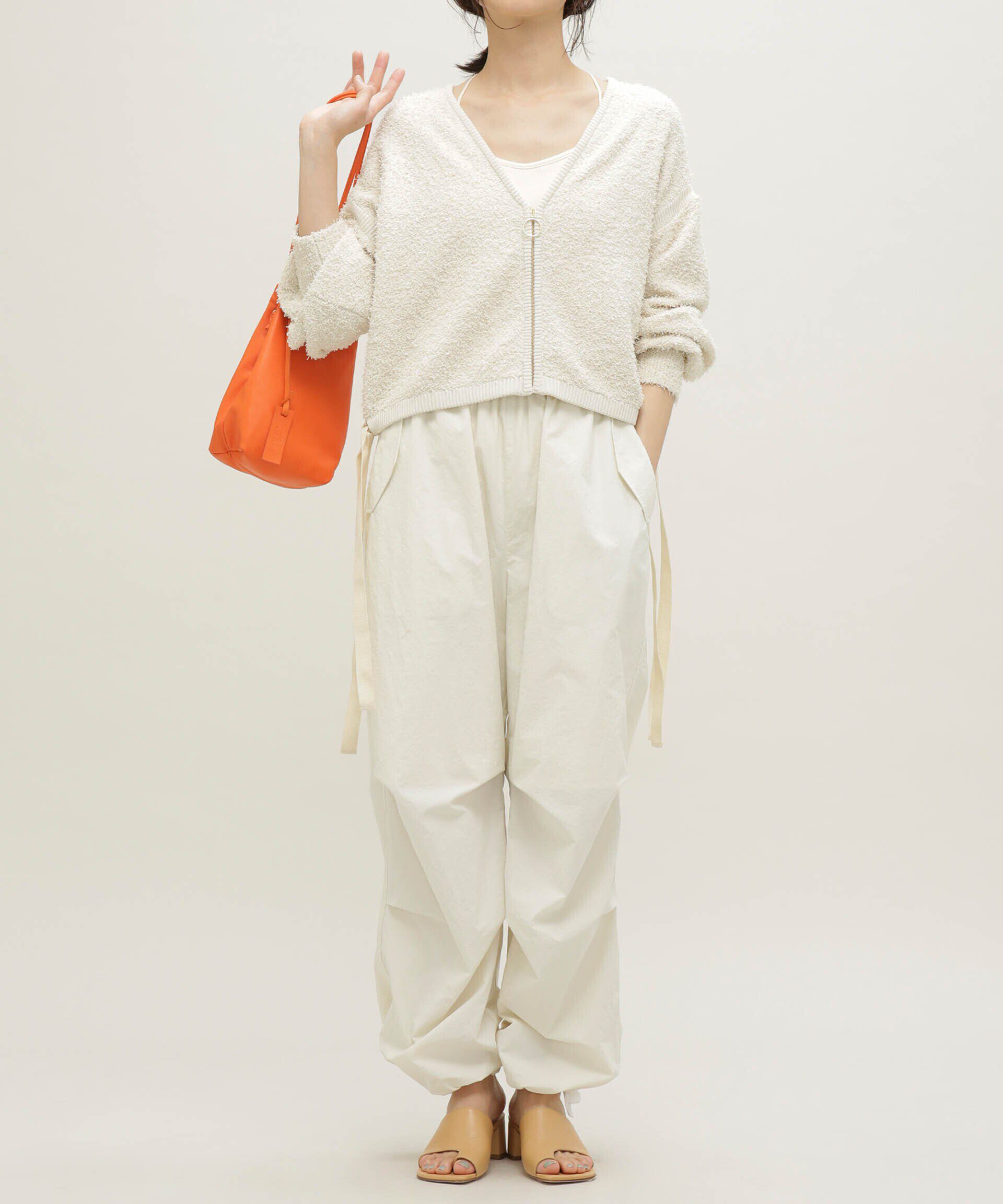 nano･universe「LB.03/前後2WAYジップアップニットトップス」|ニット・セーター|