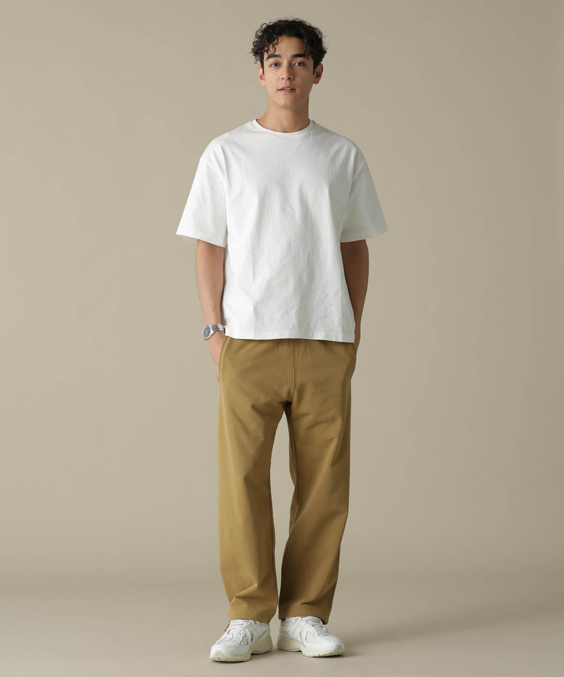 nano･universe「「NJ/CLUB」HOMESTOCK ガーメントダイコットンヘンプTシャツ」|Tシャツ・カットソー|