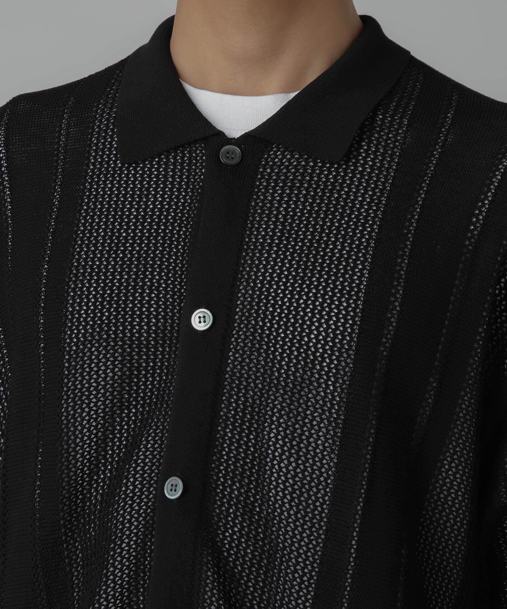 nano･universe「ドライタッチニットシャツ 半袖」|シャツ・ブラウス|