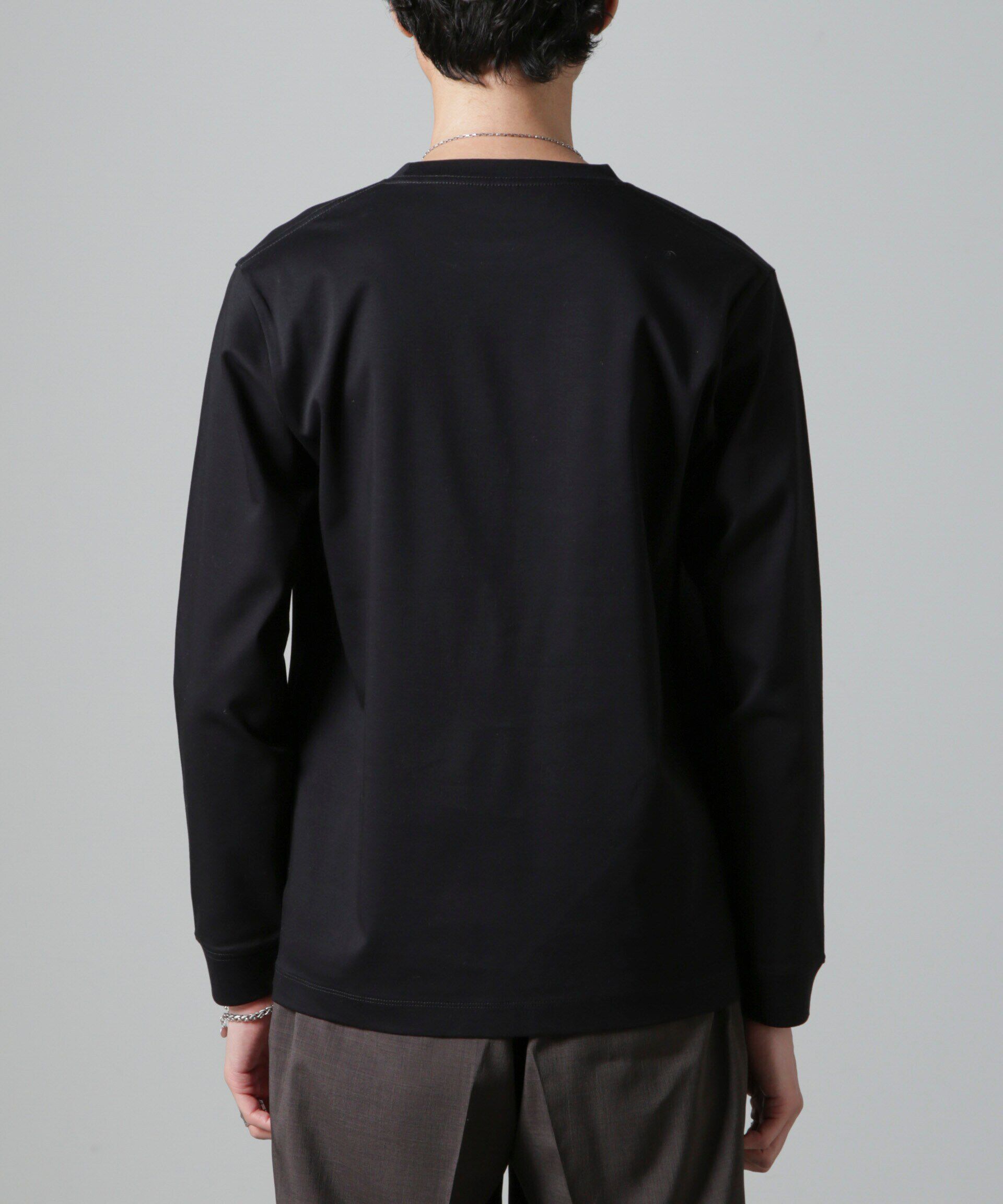 nano･universe「アンチスメルクルーネックTシャツ 長袖」|Tシャツ・カットソー|