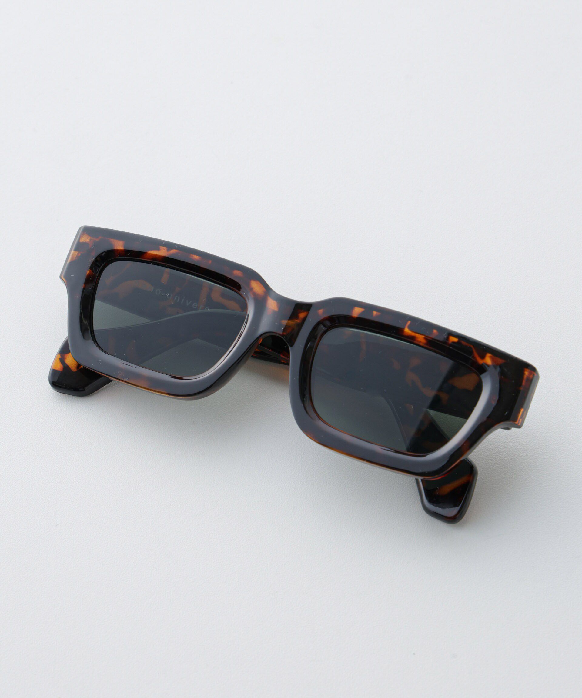 NANO universe「アイウェア/スクエア型 セルフレーム」|メガネ|ブラウン