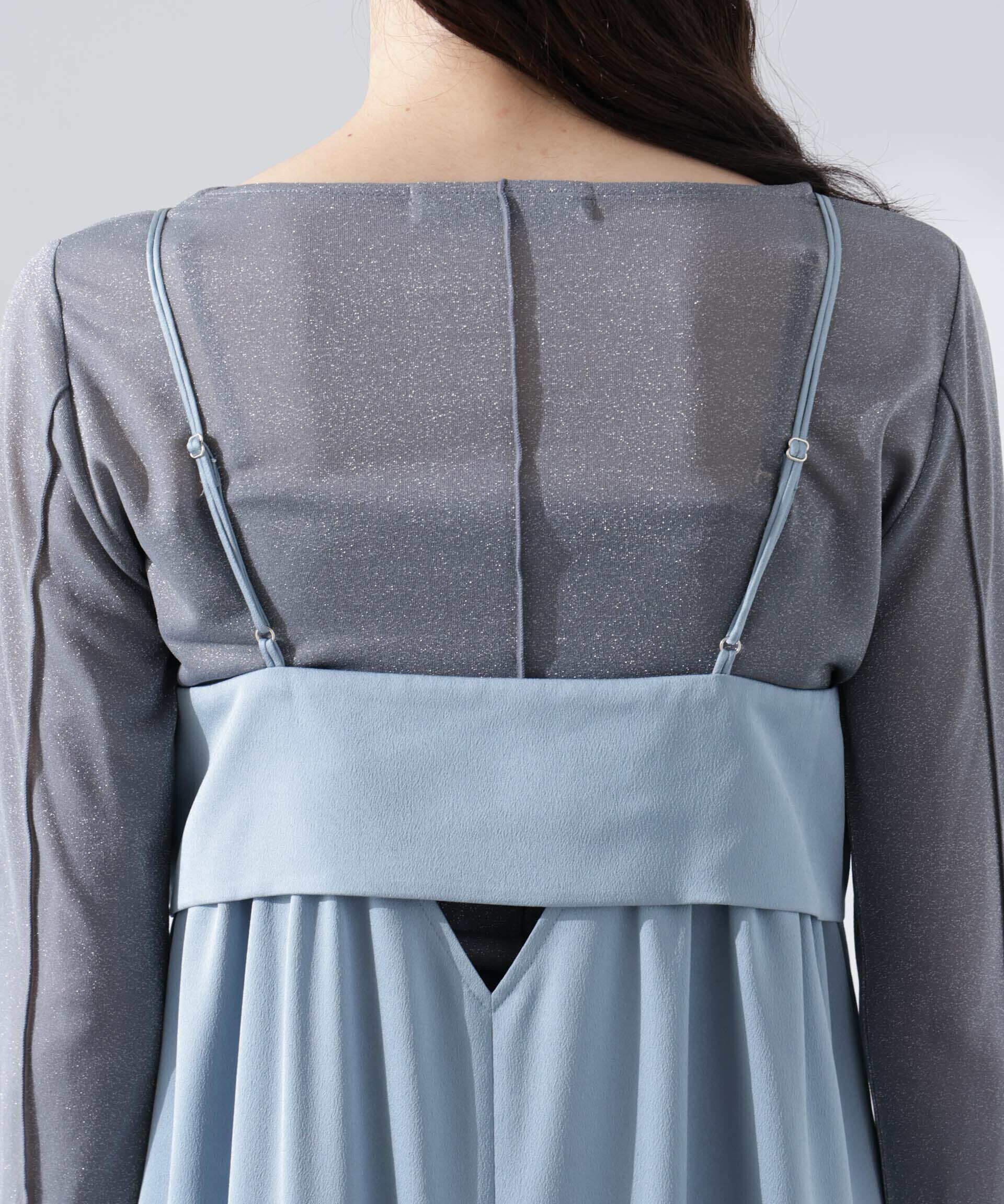 nano･universe「サテンキャミワンピース」|ワンピース|