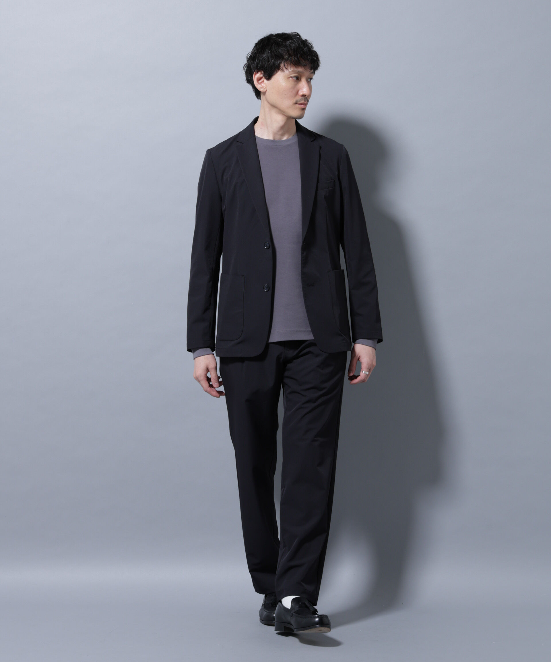 nano･universe「アクティブ4WAYストレッチドライ セットアップ」|スーツ|