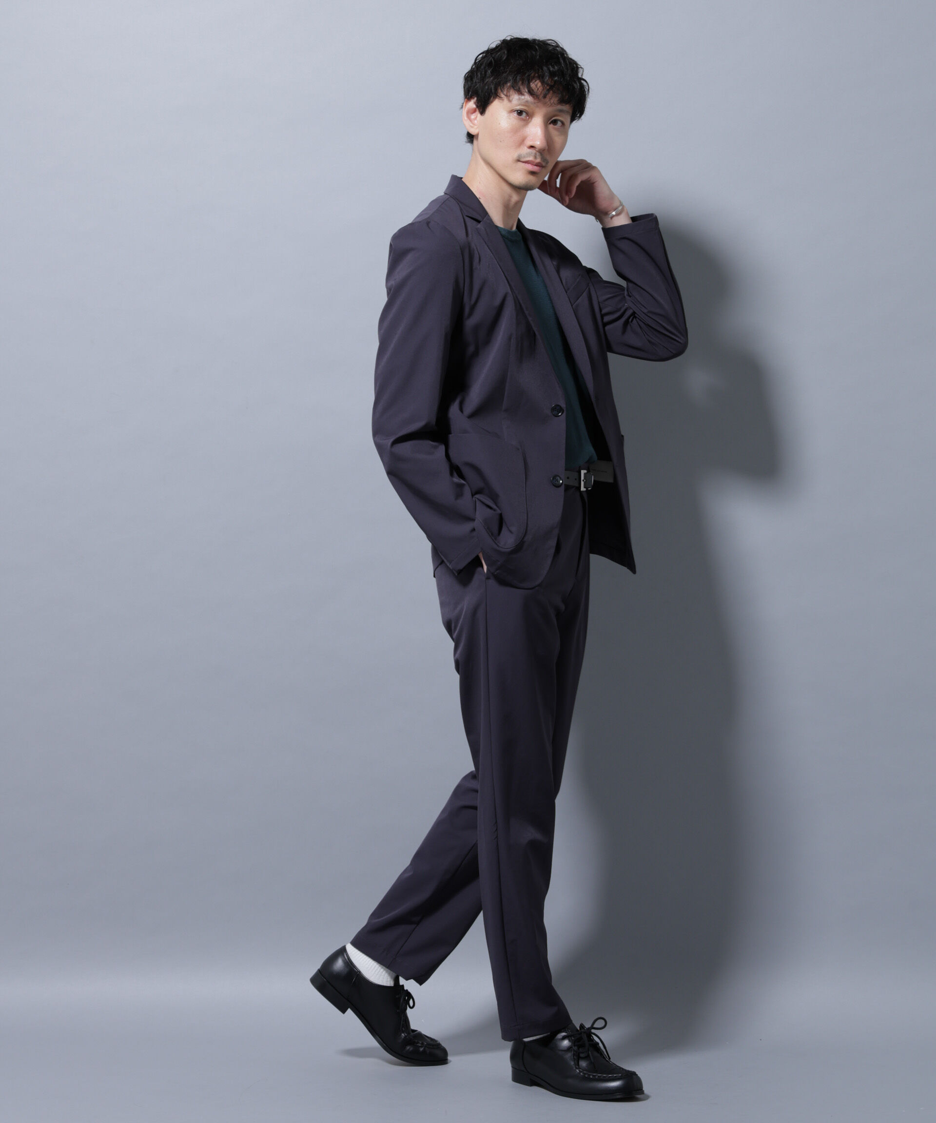 nano･universe「アクティブ4WAYストレッチドライ セットアップ」|スーツ|