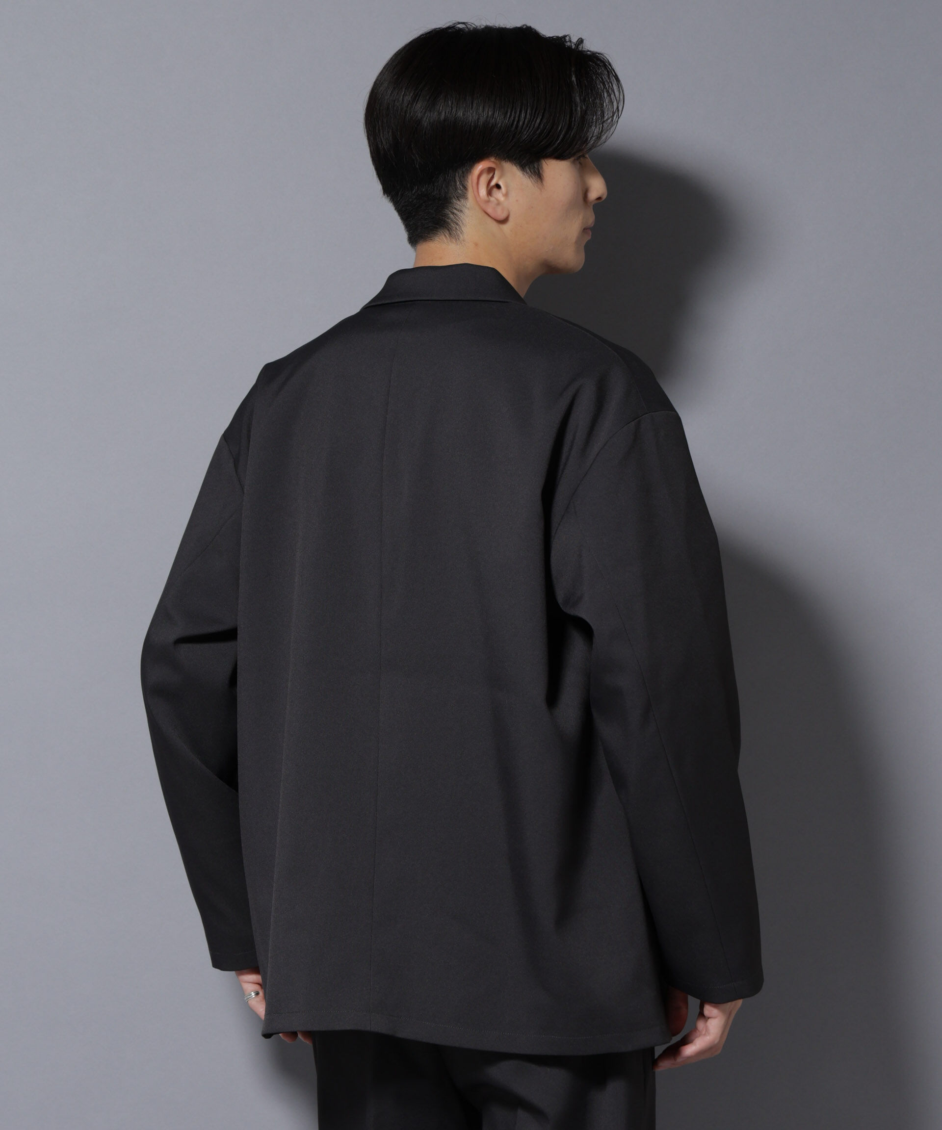 nano･universe「リラックスドロップジャケット(セットアップ可)」|テーラードジャケット|