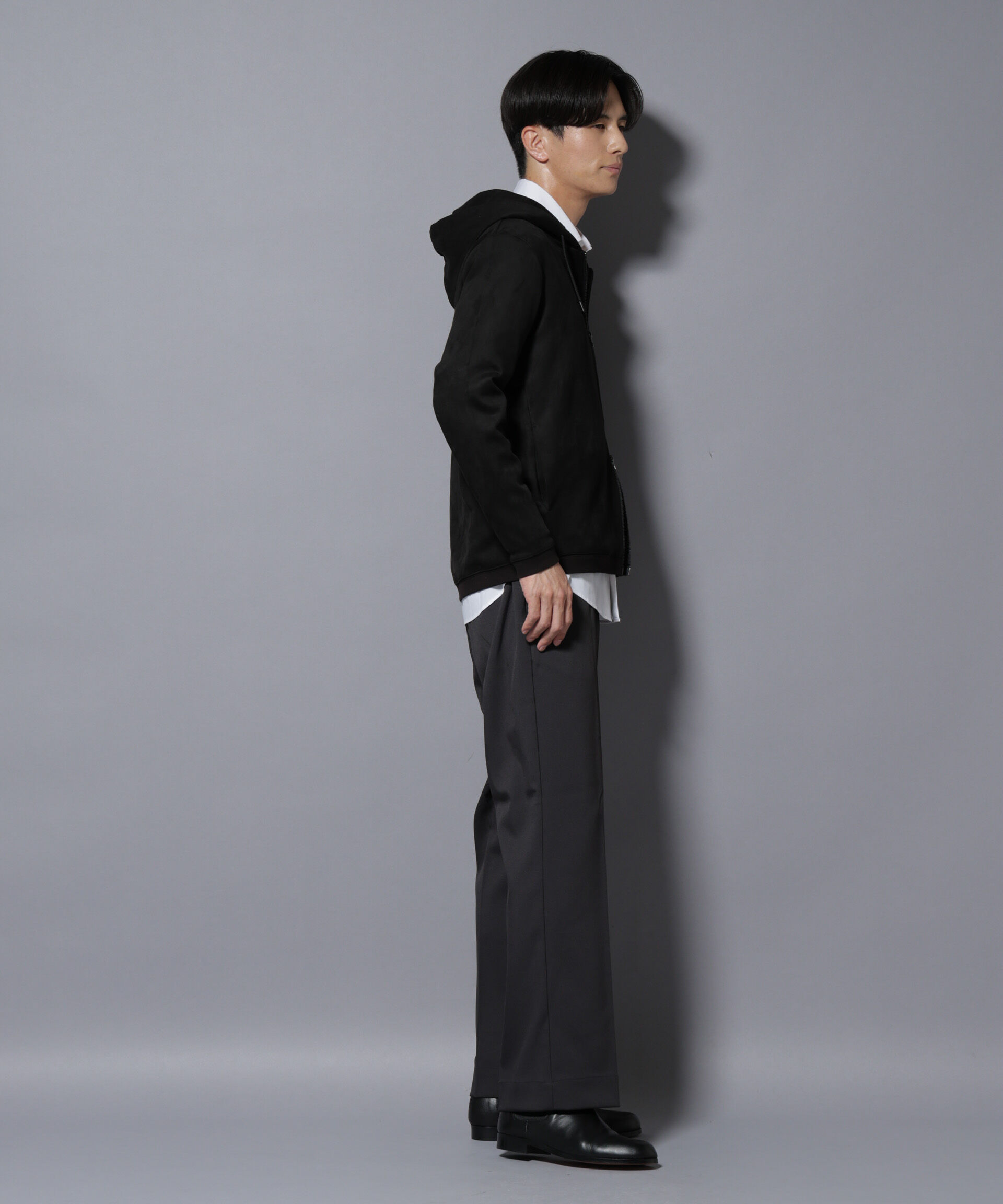 nano･universe「リラックスストレートスラックス（セットアップ可）」|チノ|