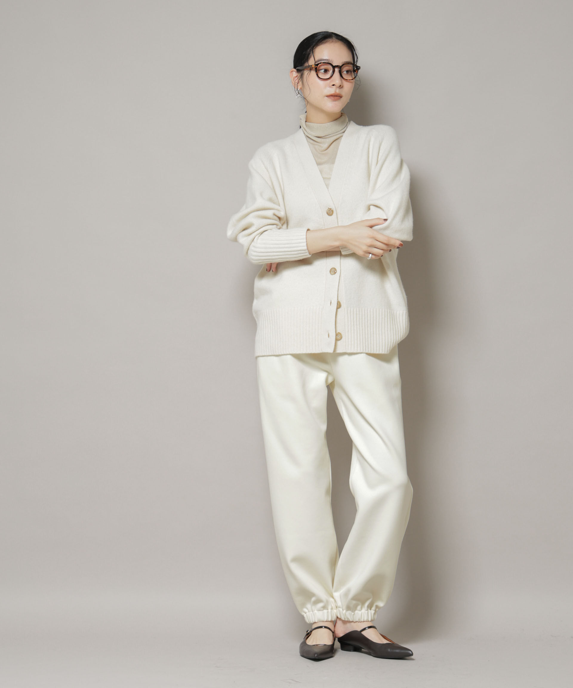 nano･universe「ダンボールジョガーパンツ」|チノ|