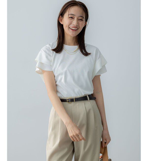 組曲「GIZAコットンドルマンスリーブ Tシャツ」|Tシャツ・カットソー|