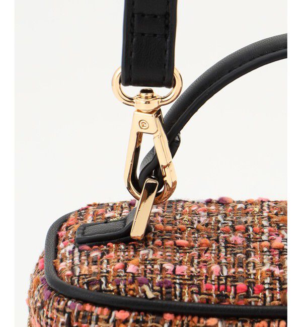 自由区「ラメノットファンシーツイードヴァニティ バッグ」|ショルダー・メッセンジャー|