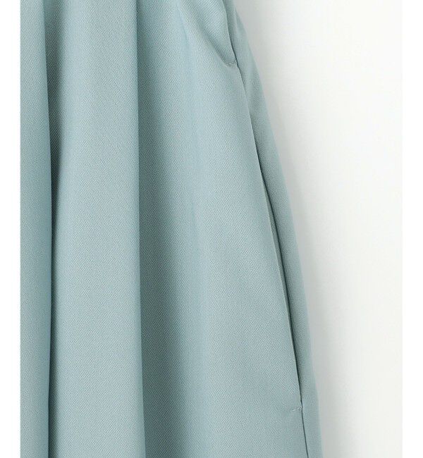 自由区「【洗える】ストレッチライトツイル スカート」|スカート|