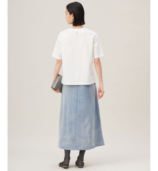 自由区「【洗える】レタード Tシャツ」|Tシャツ・カットソー|