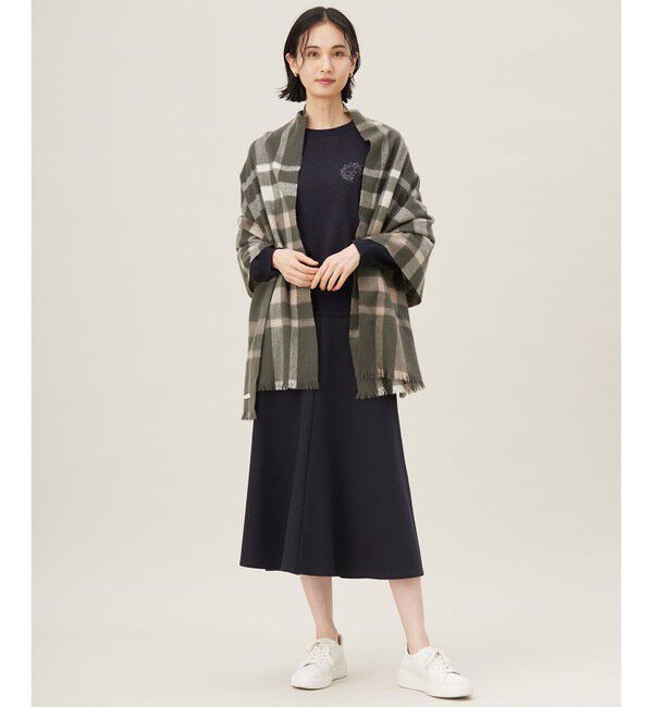 自由区「【セットアップ対応・洗える】ブークレダンボールフレア スカート」|スカート|