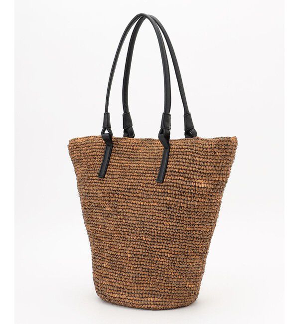 自由区「ラフィアテーパードトート バッグ」|トートバッグ|