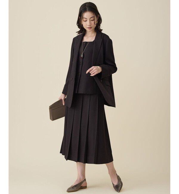 自由区「【セットアップ対応】リネンライクシンセティックテーラード ジャケット」|テーラードジャケット|