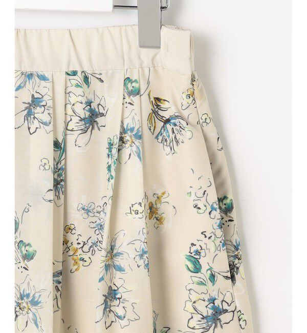 自由区「エアリーローン花柄プリント スカート」|スカート|