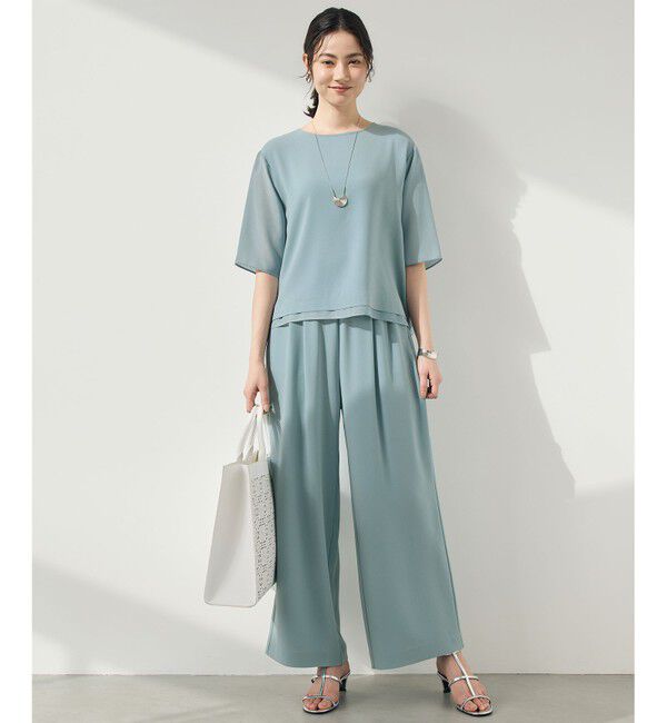 自由区「【カタログ掲載】ストレッチアムンゼン Tブラウス」|Tシャツ・カットソー|