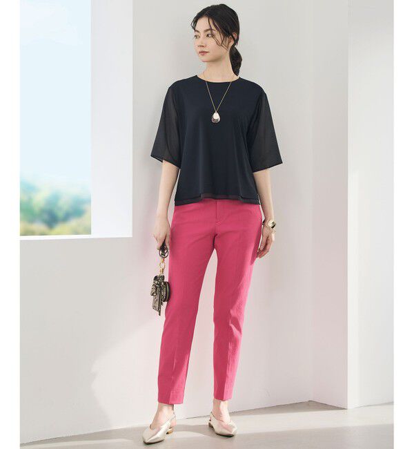 自由区「【カタログ掲載】ストレッチアムンゼン Tブラウス」|Tシャツ・カットソー|