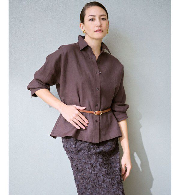 自由区「【カタログ掲載】トルコリネン シャツ」|シャツ・ブラウス|