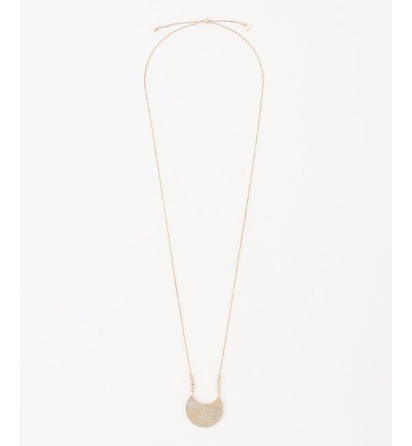 自由区「【SHIHOさん着用・長さ調節可】スワール ネックレス」|ネックレス|