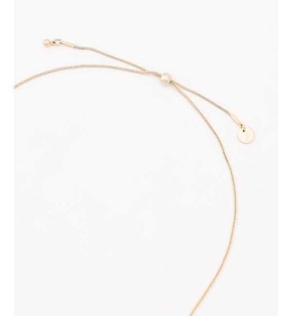 自由区「【SHIHOさん着用・長さ調節可】スワール ネックレス」|ネックレス|