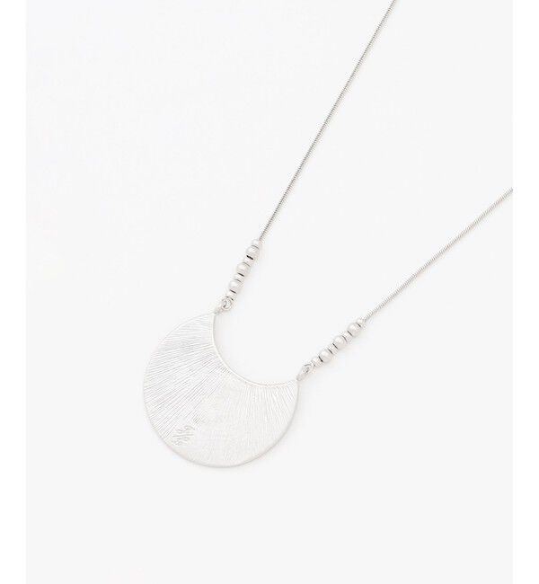 自由区「【SHIHOさん着用・長さ調節可】スワール ネックレス」|ネックレス|