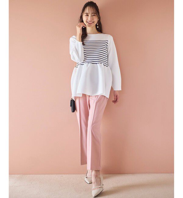 ANY SIS「【洗える】褒めらレディテーパード パンツ」|その他|