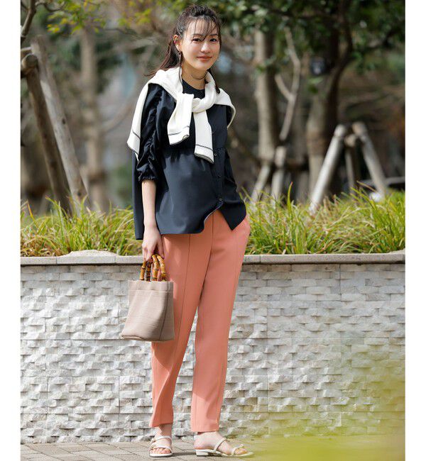 ANY SIS「【撥水・接触冷感・UVカット】コンフォートイージー テーパードパンツ」|その他|