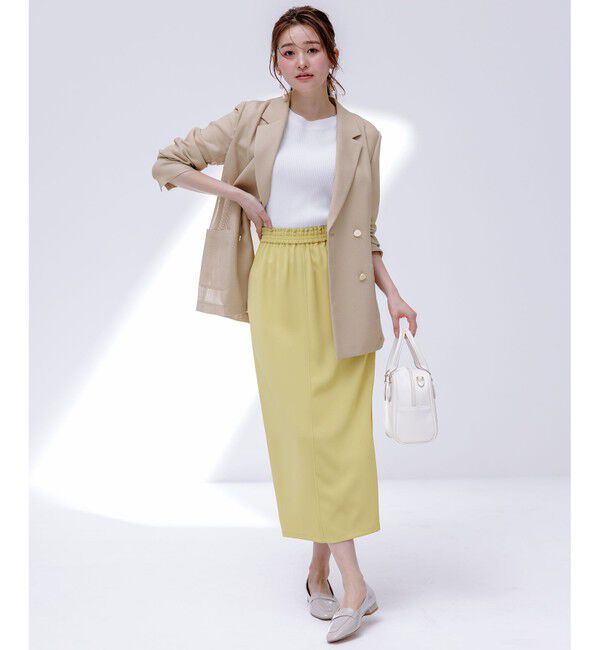 ANY SIS「【吸水速乾・洗える】シアーメッシュ ジャケット」|テーラードジャケット|