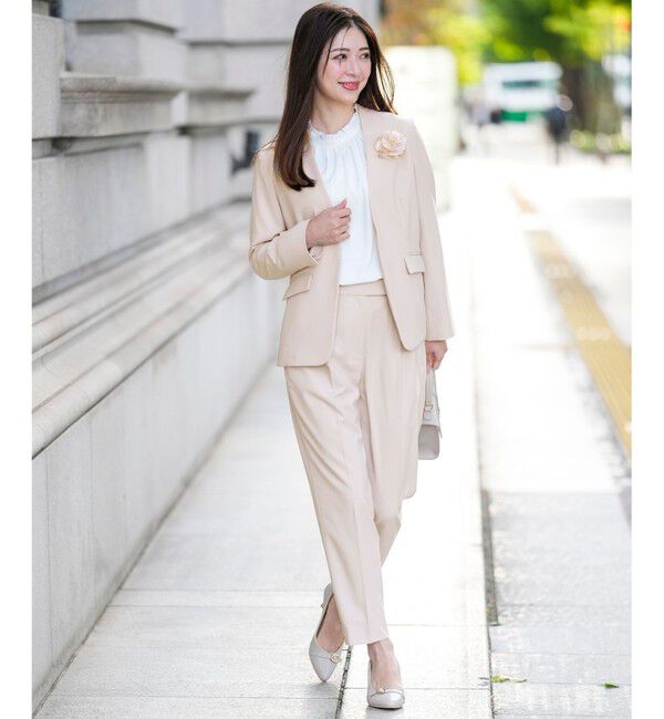 ANY SIS「【セットアップ対応】セレモニーダブルクロス テーパードパンツ」|その他|