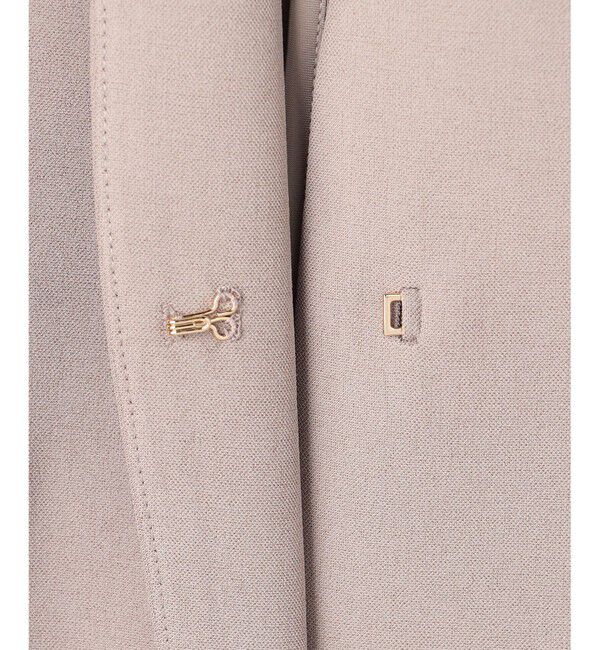 ANY SIS「スマートビューティストレッチカラーレス ジャケット」|ノーカラージャケット|