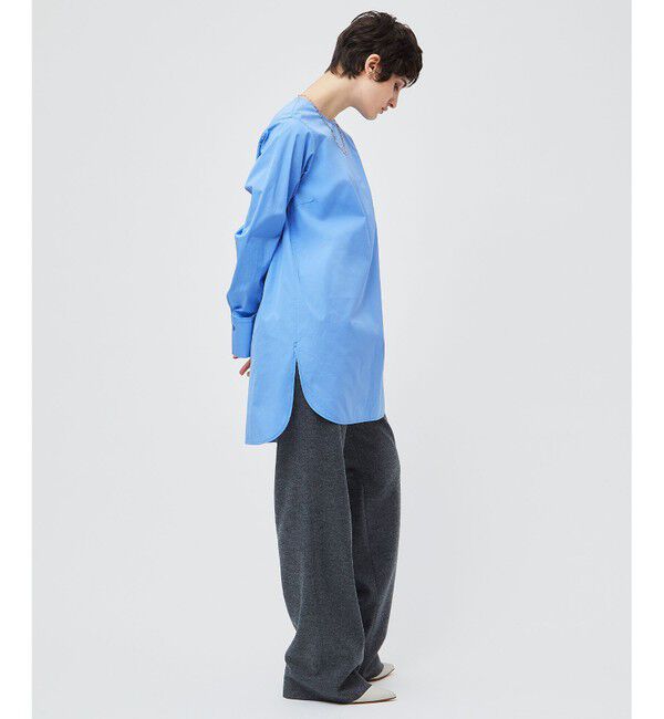 BEIGE,「【洗える】MUTERSE / プルオーバーシャツ」|シャツ・ブラウス|