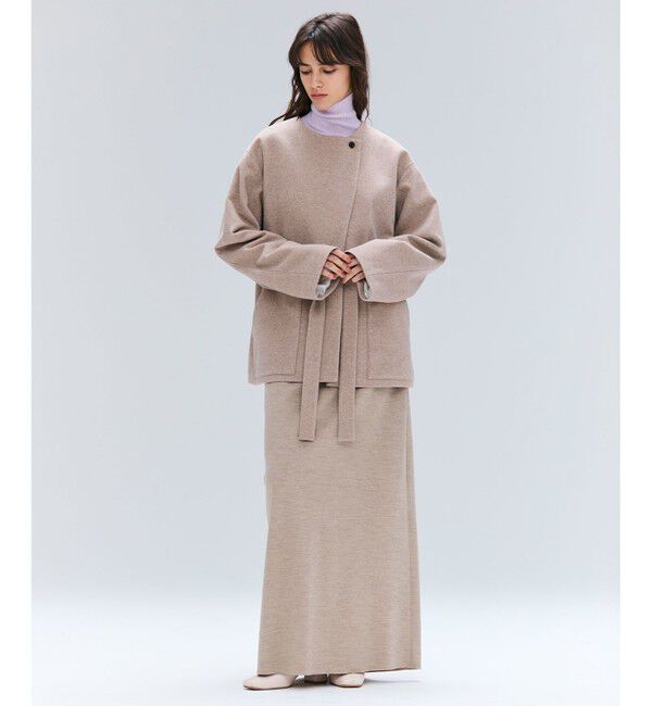 BEIGE,「LABBOCK / ウール混2WAYショートコート」|その他|