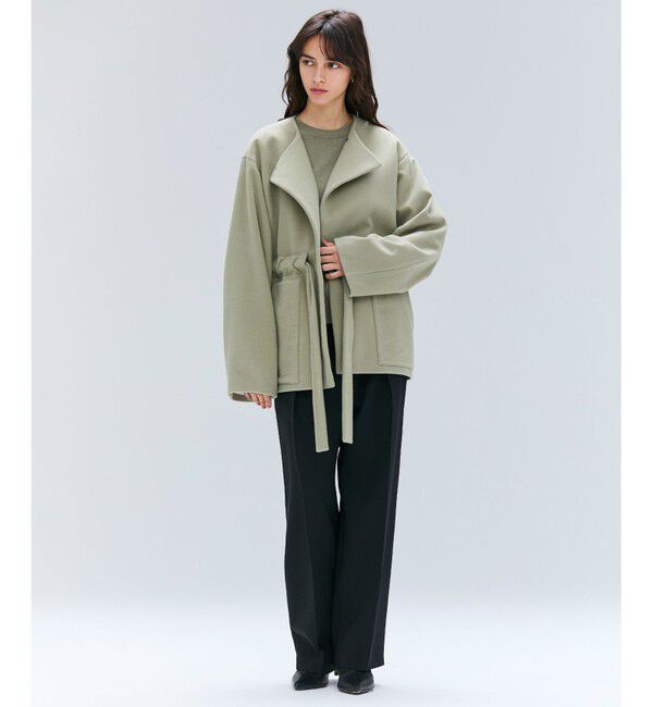 BEIGE,「LABBOCK / ウール混2WAYショートコート」|その他|