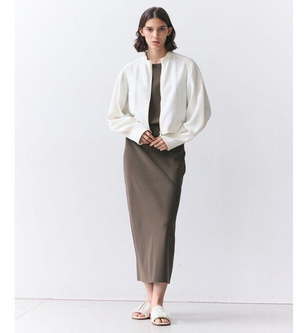 BEIGE,「RUE / ドライタッチコンパクトブルゾン」|ブルゾン・スタジャン|