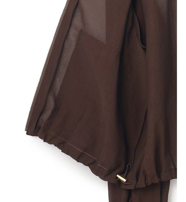 BEIGE,「SERAPHIN / ライトシアーギャザー ブルゾン」|ブルゾン・スタジャン|