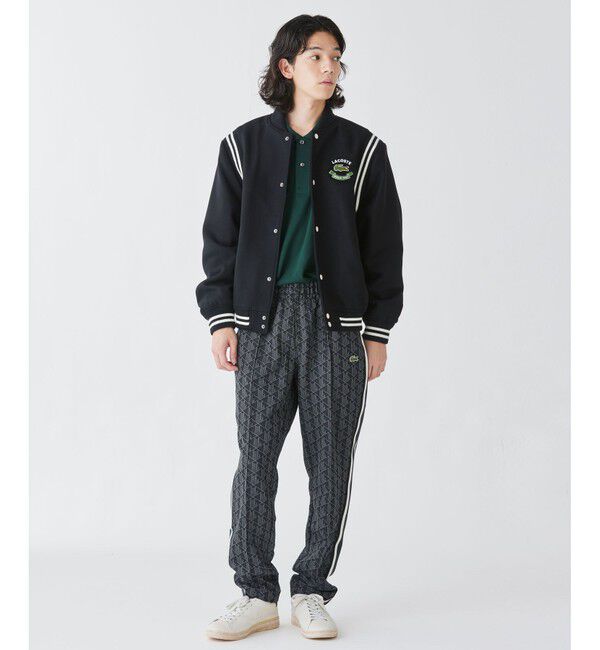 LACOSTE「ウールバーシティジャケット / ウールスタジャン 中綿ブルゾン」|ブルゾン・スタジャン|