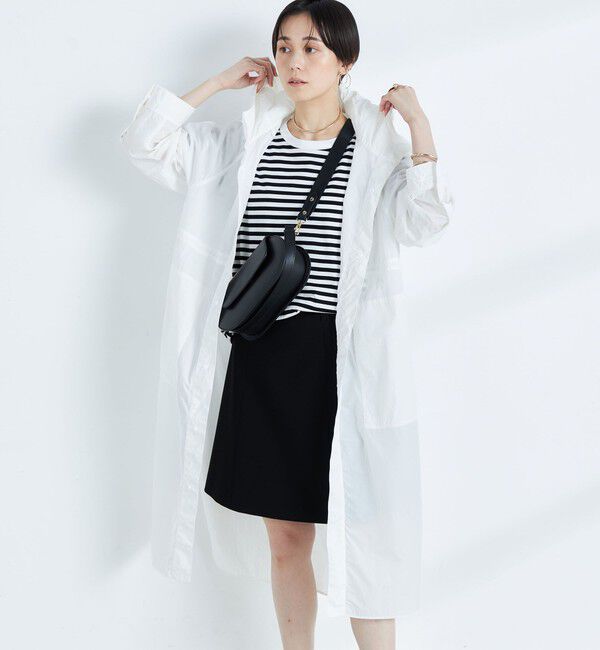 Rie Miller「フード付きシャツコート」|その他|