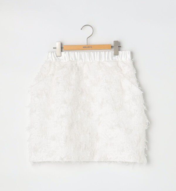 NOLLEY'S「【KIRYU】フェザーカットジャガードビスチェ兼ミニスカート」|スカート|