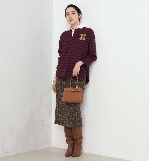 Rie Miller「ひょう柄タイトスカート」|タイト|