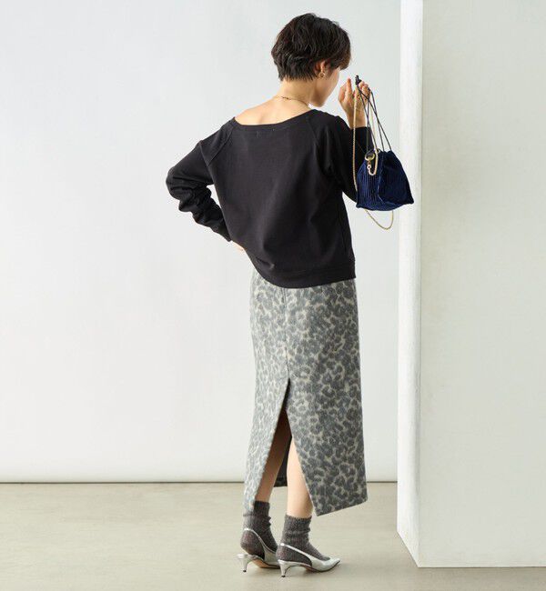 Rie Miller「ひょう柄タイトスカート」|タイト|