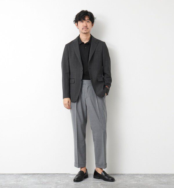 NOLLEY'S goodman「《ビジカジ対応》IMPORT FABRIC JACKET 25SS」|テーラードジャケット|