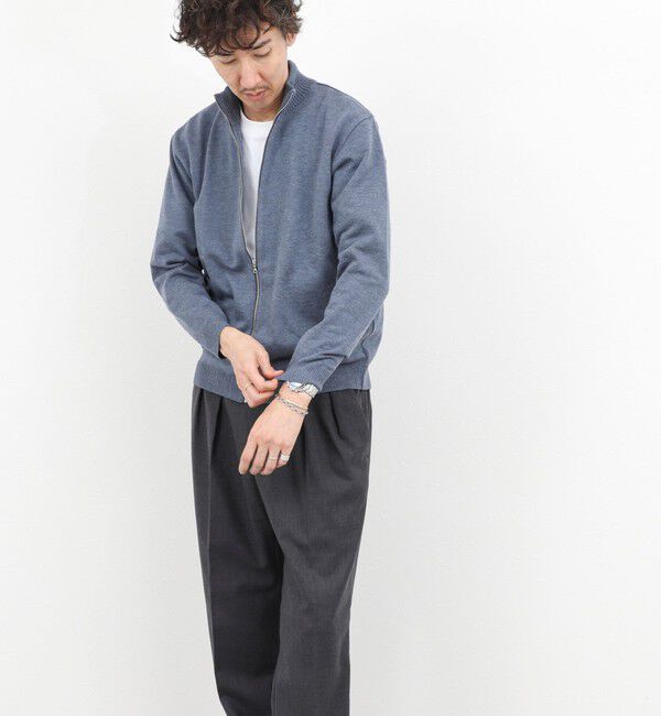 NOLLEY'S goodman「【ACTIVE SECT】《限定展開》デオドラント加工 スタンドジップカーディガン 25AW」|ニット・セーター|