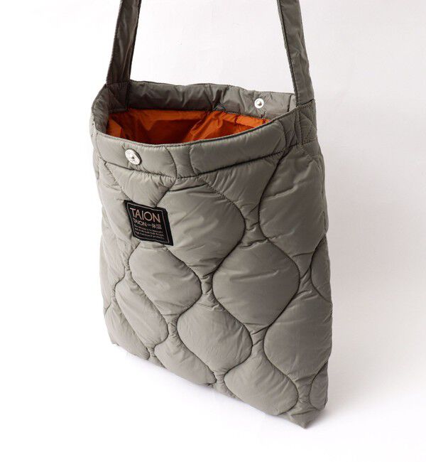 NOLLEY'S goodman「【TAION / タイオン】MILITARY CROSS BODY DOWN BAG M TAION-BG05ALSML-M」|ショルダー・メッセンジャー|