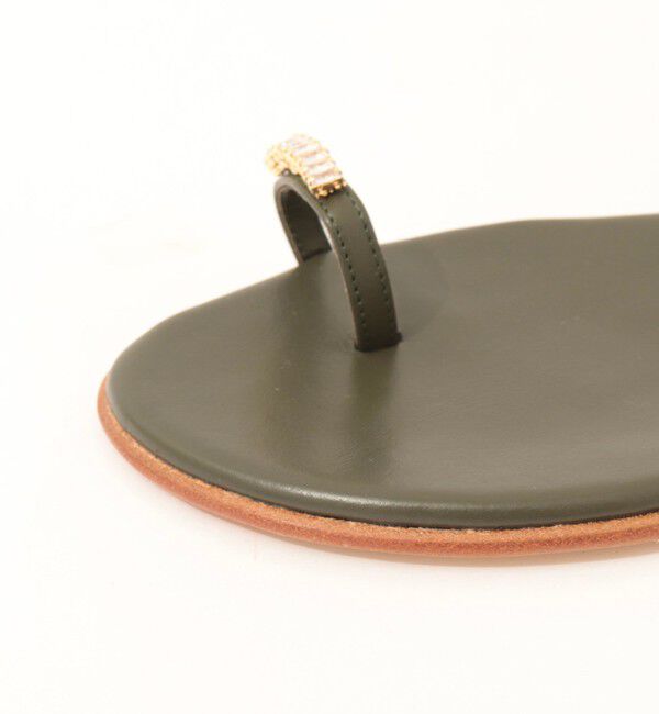 NOLLEY'S「【il Sandalo of capri/イル サンダロ オブ カプリ】フィンガーフックフラットサンダル」|サンダル|