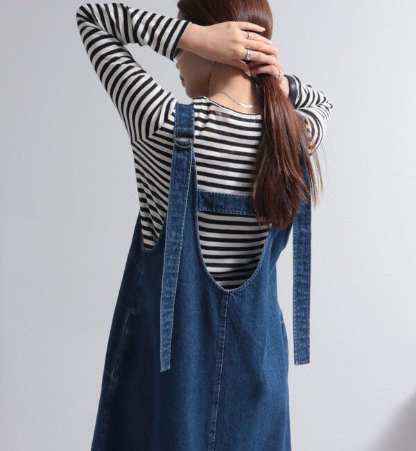 fredy emue「デニムジャンスカ」|ワンピース|