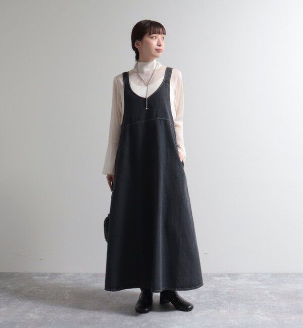 fredy emue「デニムジャンスカ」|ワンピース|